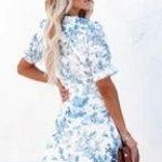 VICI Mayflower Printed Wrap Dress Photo 4