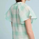 Maeve Gingham Flutter Top Photo 2