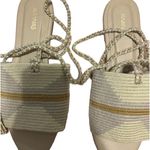 Kaanas  Contadora Handwoven Sandals with Tie size 8 Photo 1