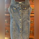 Esprit Vintage denim  button up dress. Missing size. Great condition Photo 1