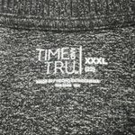Time and Tru Gray Oversized 3/4 Sleeve Sweatshirt Size undefined Photo 2