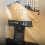 Anne Klein Ann Klien Vintage Black lace top overlay dress size 14 preloved Photo 2