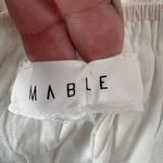 Mable Sorrento Blue White Floral Embroidered Crop Top size Medium Photo 5