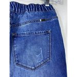 KanCan Jeans Womens 5/26 High Rise Distressed Mom Denim‎ Blue Elastic Waist Photo 9