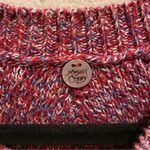 margaret o'leary Knit Marled Sweater With Built-In Dress Shirt Hem Size S Photo 5