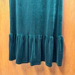 NEW Ivy City Co. Cleopatra Flare Long Sleeve Midi Dress Velvet Green Medium M Photo 6