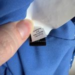 Kate Spade  Tea Garden Dot Dress Women's‎ Size 12 Blue Polka Dot V-Neck Retro Photo 8