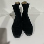 Ann Taylor Elegant Black Suede Ankle Boots Photo 1