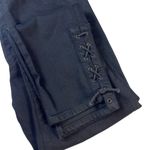 Citizens of Humanity  Olivia High Rise Slim Lace Up Ankle Jeans Black Size 29 Photo 6