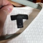 J.Crew  Anelloni White Sheath Dress Bell Sleeves Crew Neck Size 6 Photo 6