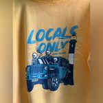 Locals only limited edition sweatshirt 🏄 Gold Size L Photo 2