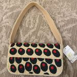 NWT Olive Olives Beaded Shoulder Bag Green Red Nude Beige America & Beyond Tan Photo 0