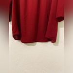 blouses for women color red size L 3/4 sleeve round neck with lace Size L Photo 6