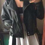 Free People Vegan Leather Jacket Photo 0