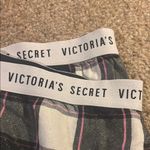 PINK - Victoria's Secret Victoria's Secret Plaid Pajama Pants Photo 1