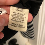 Saltwater Luxe NWT  geometric pea coat jacket pockets black/white/grey. Small Photo 3