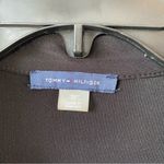 Tommy Hilfiger  Lace Sleeve Jersey Knit Shirt Dress Black 10 Photo 3