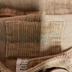 LAL Women's Corduroy Button Front Dress with‎ Bell Sleeve Camel Brown Size M Size M Photo 8