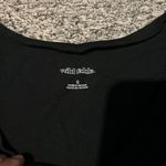 Target Black V Neck Crop Top Photo 1