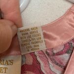 Victoria's Secret womens small two piece lingerie robe set pink gold label vtg pa Photo 6