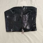 NWT KHAITE Ira strapless cracked Photo 2