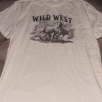 Wild West men’s tshirt White Size L Photo 0