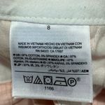 Old Navy Women's Pink Straight Leg Cotton Khaki Chino Bermuda Casual Shorts 8 Photo 4