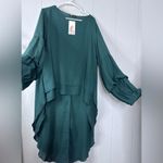 PRETTYGARDEN Elegant Green Women's Tunic Top Photo 1