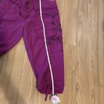 DKNY  Active Women's Capri Pink/Purple Pants Size 9 100% Cotton Vintage Photo 5