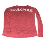 SoulCycle Womens XS Long Slv Top Activewear Hacci Chrysanthemum Shirt Gym Bike Photo 9