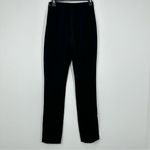1. State  Women's Size‎ 2 Front Slit High Rise Pants Classic Black Office Photo 3
