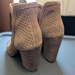 Lucky Brand  Larise Pull On Leather Heel Boots W9 Brown Photo 4