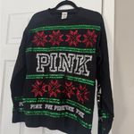 PINK - Victoria's Secret Victorias Secret PINK Holiday Christmas Colors Sequin Long Sleeve Top Photo 3