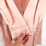 Kowtow Foundations Blush Pink Button Down Long Sleeve Pleated Dress Photo 4