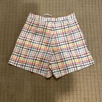 Modcloth  Watercolour Gingham Shorts Photo 3