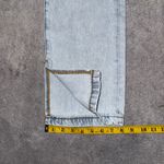 We Wore What  Mom Slit Straight Super Light
Denim Jeans Sz 26 Photo 7