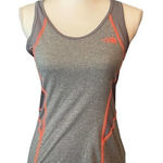 The North Face  Womens Tank‎ Small Gray Orange Racerback Flash Dry Workout Top Photo 0
