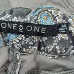 One 5 One  14 Canvas Pocketed Hiking Shorts in Olive Photo 7