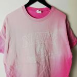 Soffe Navy Sister T Shirt Pink White L Large Graphic Tee 100% Cotton Tie Dye Photo 9