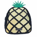Vera Bradley  Pineapple Mini Backpack Navy Yellow Photo 0