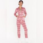 Nasty Gal Good Vibes Only Denim Tie Dye Boilersuit Sz 4 Photo 8