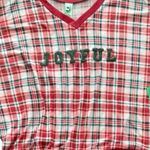 NEW Honeydew Joyful Red Green Plaid Soft Cozy Pajama Set Top and Bottoms Holiday Size M Photo 5