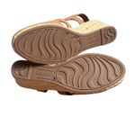 Easy Street Women's Stargaze Espadrille Slingback Wedges Tan Summer Size 8WW Photo 7