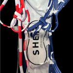 SheIn American Flag Print Bikini XS NWOT Photo 4