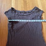 Late Y2K Mossimo Mocha Slim Tee, Size M Brown Size M Photo 1