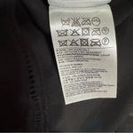 Banana Republic  Black Cut Out Back V Top Moderately Sheer Side Slits Size XS Photo 7