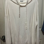 Talbots  nwt cream size large cow neck sweater Photo 0