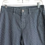 Rock & Roll Denim Jeans Size 28x34 High Rise Flare Leg Blue Stripe Boho Hippie Photo 1