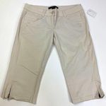 MNG Khaki Trouser Cut NWT Size 8 Short Women’s Tan Photo 0