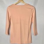 Daily Ritual Peach Orange Supima Cotton V Photo 1